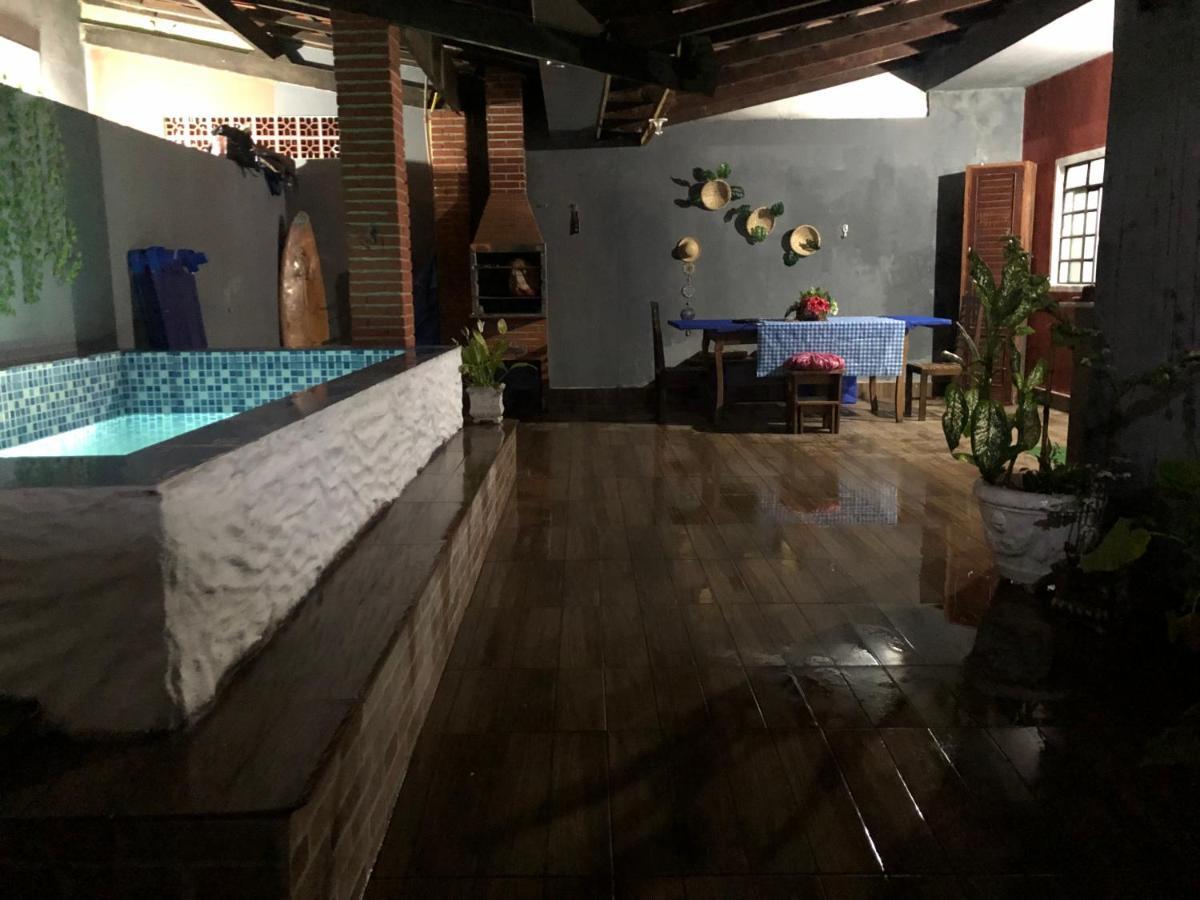 Sobrado Com Piscina Perto Praia Caraguatatuba Exterior foto